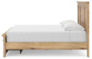 Makidern Tan King Panel Storage Bed - PCB1170B16
