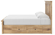 Makidern Tan King Panel Storage Bed - PCB1170B17