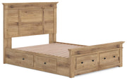 Makidern Tan Queen Panel Storage Bed - PCB1170B11
