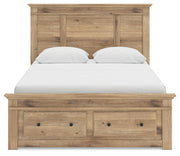 Makidern Tan Queen Panel Storage Bed - PCB1170B11
