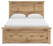Makidern Tan Queen Panel Storage Bed - PCB1170B4