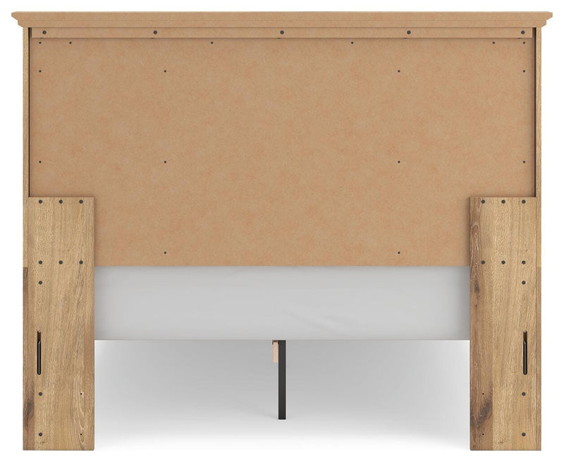 Makidern Tan Queen Panel Storage Bed - PCB1170B4
