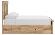 Makidern Tan Queen Panel Storage Bed - PCB1170B6