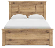 Makidern Tan Queen Panel Storage Bed - PCB1170B8