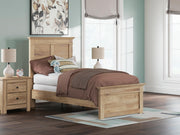 Makidern Tan Twin Panel Bed - PCB1170B18