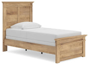 Makidern Tan Twin Panel Bed - PCB1170B18