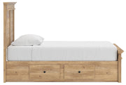Makidern Tan Twin Panel Storage Bed - PCB1170B26