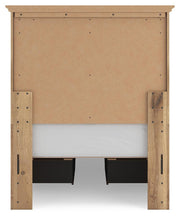 Makidern Tan Twin Panel Storage Bed - PCB1170B30