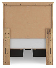 Makidern Tan Twin Panel Storage Bed - PCB1170B38