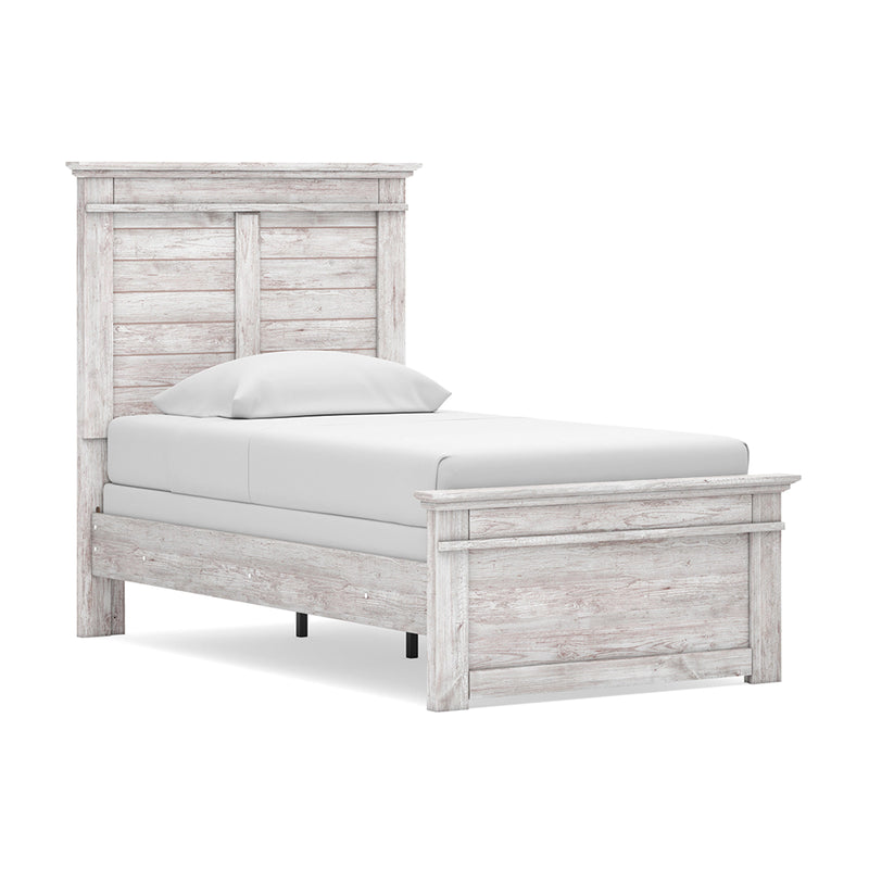Makidern Twin Panel Bed, Dresser and Mirror - PCB1171B20