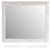Makidern Whitewash Bedroom Mirror - PCB1171-36