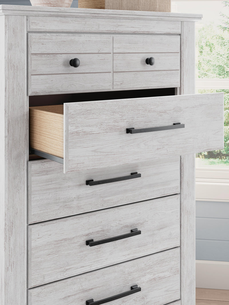 Makidern Whitewash Chest of Drawers - PCB1171-46
