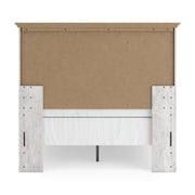 Makidern Whitewash Full Panel Bed - PCB1171B19