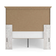 Makidern Whitewash Full Panel Storage Bed - PCB1171B23