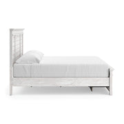 Makidern Whitewash King Panel Storage Bed - PCB1171B12