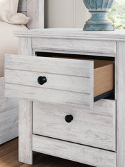 Makidern Whitewash Nightstand - PCB1171-92