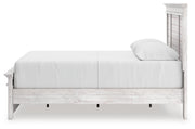 Makidern Whitewash Queen Panel Storage Bed - PCB1171B16