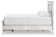 Makidern Whitewash Queen Panel Storage Bed - PCB1171B4