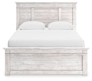 Makidern Whitewash Queen Panel Storage Bed - PCB1171B7