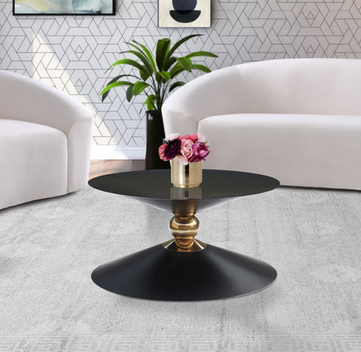 Malia Iron Coffee Table in Black - 289-CT
