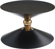Malia Iron Coffee Table in Black - 289-CT