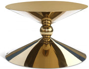 Malia Stainless Steel Coffee Table in Gold - 290-CT