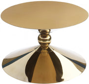 Malia Stainless Steel Coffee Table in Gold - 290-CT