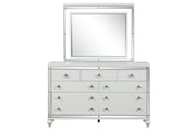 Malibu - White Mirror with LED Light - B234-M