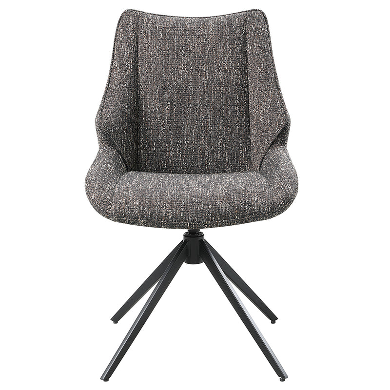 Malika Side Chair w/Swivel (Set-2) - DN03596