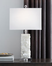 Malise White Table Lamp (Set of 2) - L429014X2