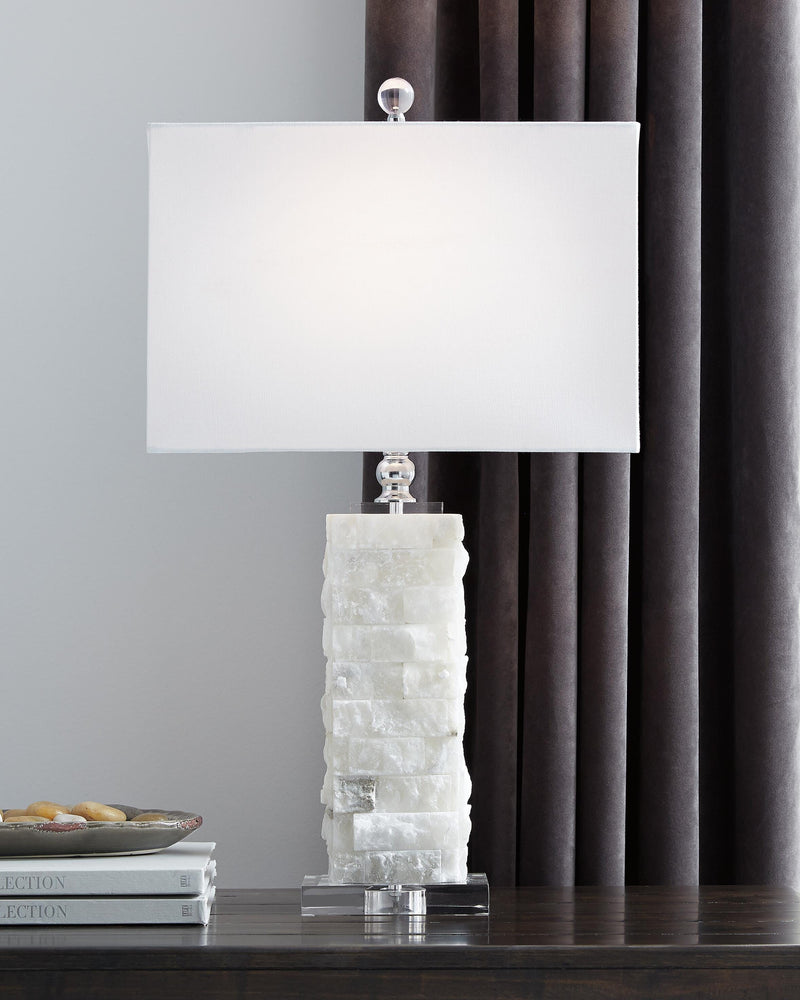 Malise White Table Lamp (Set of 2) - L429014X2