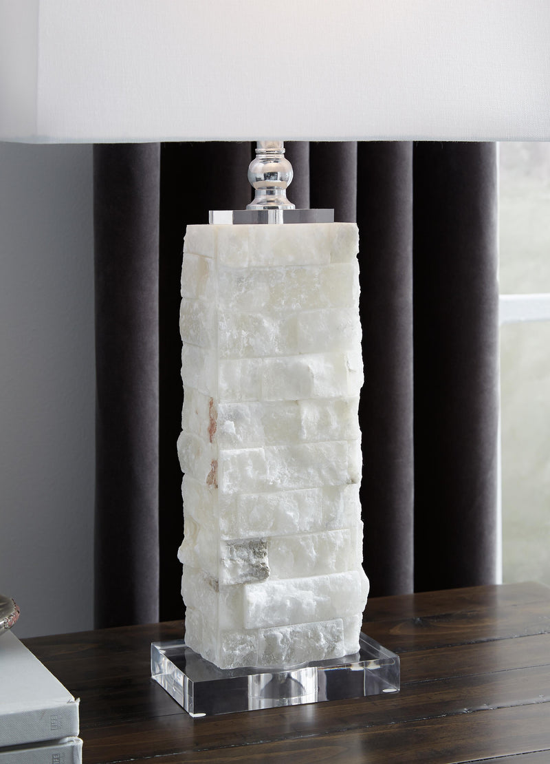 Malise White Table Lamp (Set of 2) - L429014X2