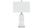 Malise White Table Lamp - Gate FurnitureTable Lamp