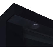 Mallory TV Stand Fireplace Console Bluetooth Speaker Black High Gloss - 701803