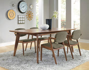 Malone 5-piece Rectangular Dining Table Set Dark Walnut - 105351-S5