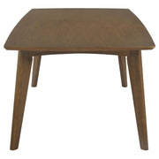 Malone Rectangular 78-inch Wood Dining Table Dark Walnut - 105351