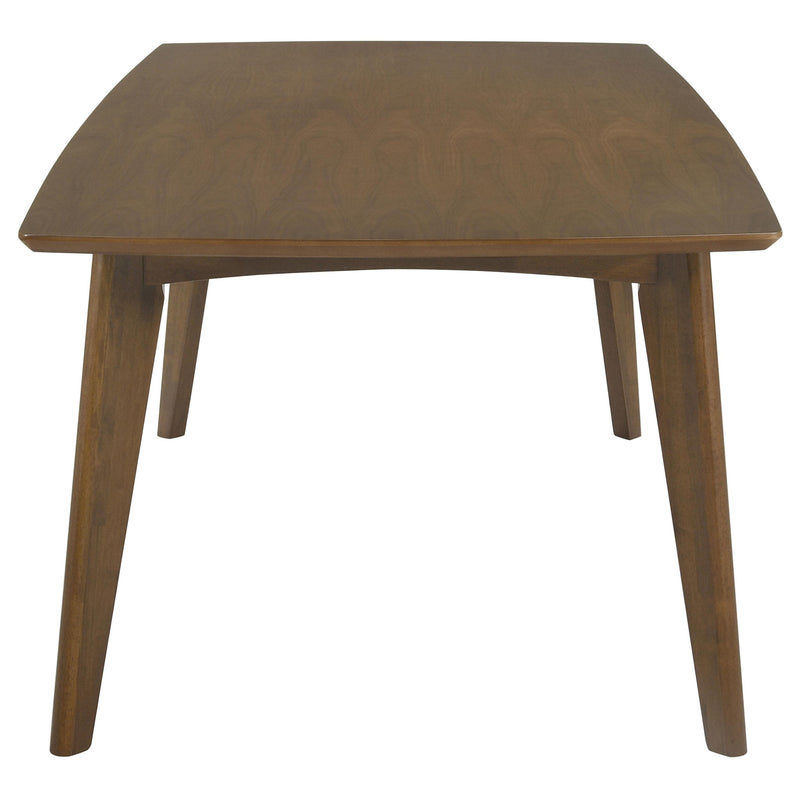 Malone Rectangular 78-inch Wood Dining Table Dark Walnut - 105351