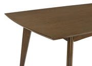 Malone Rectangular 78-inch Wood Dining Table Dark Walnut - 105351