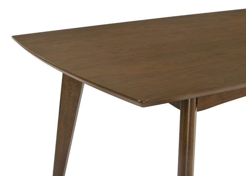 Malone Rectangular 78-inch Wood Dining Table Dark Walnut - 105351