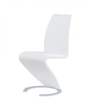 Malone White Glass Top Table & PU Chair Dining Set - Gate FurnitureDining Room Set