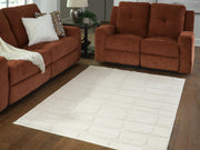 Malvinsboro Sandstone Washable 5' x 7' Area Rug - R407442