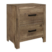Mandan Weathered Pine Panel Bedroom Set - Gate FurnitureBedroom Set