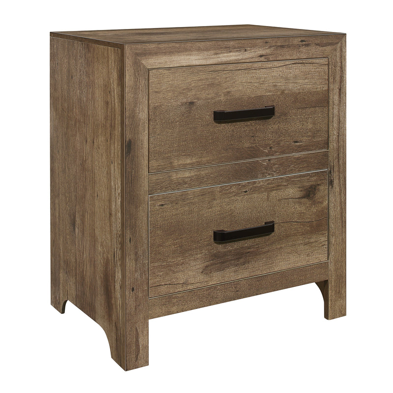 Mandan Weathered Pine Panel Bedroom Set - Gate FurnitureBedroom Set