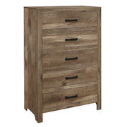 Mandan Weathered Pine Panel Bedroom Set - Gate FurnitureBedroom Set