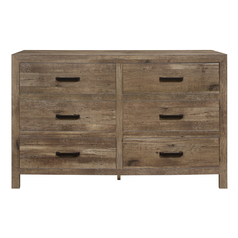 Mandan Weathered Pine Panel Bedroom Set - Gate FurnitureBedroom Set