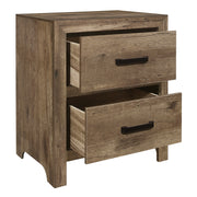 Mandan Weathered Pine Panel Bedroom Set - Gate FurnitureBedroom Set