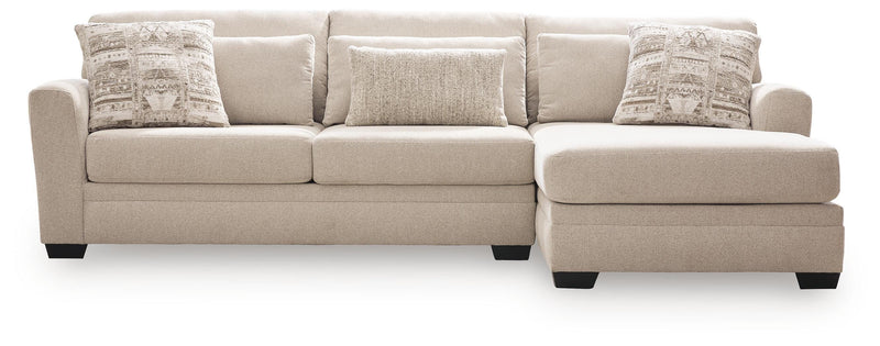 Mandi Point Marble 2-Piece Sectional Sofa Chaise - 62606S3
