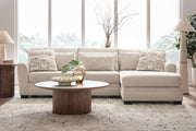 Mandi Point Marble 2-Piece Sectional Sofa Chaise - 62606S3