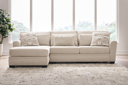 Mandi Point Marble 2-Piece Sectional Sofa Chaise - 62606S4