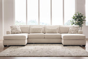 Mandi Point Marble 3-Piece Double Chaise Sectional - 62606S7